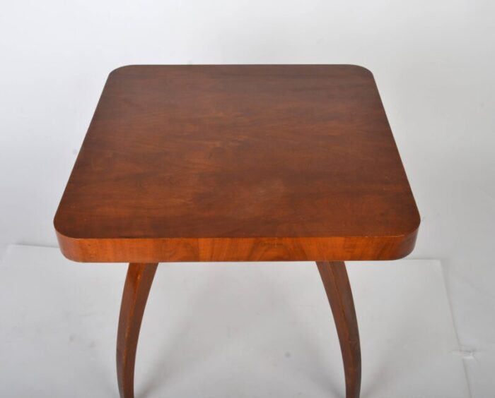 h 259 walnut spider table by jindrich halabala for up zavody 1930s 2738