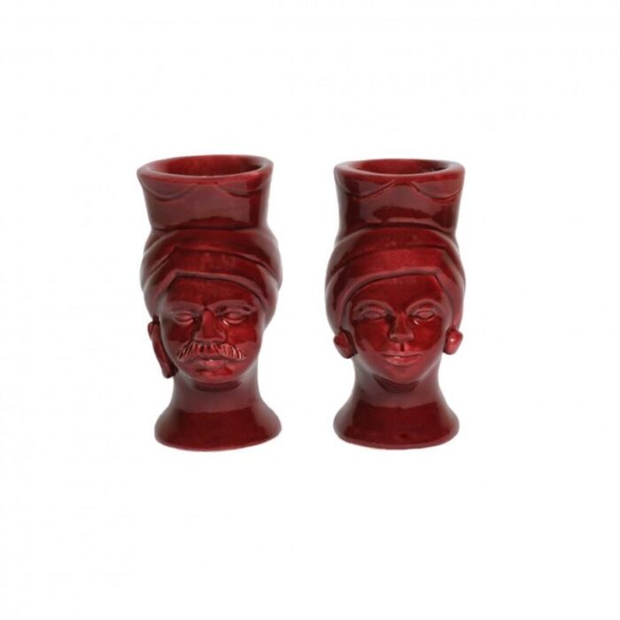 h14 griffin mata vases from crita ceramiche set of 2 1 3