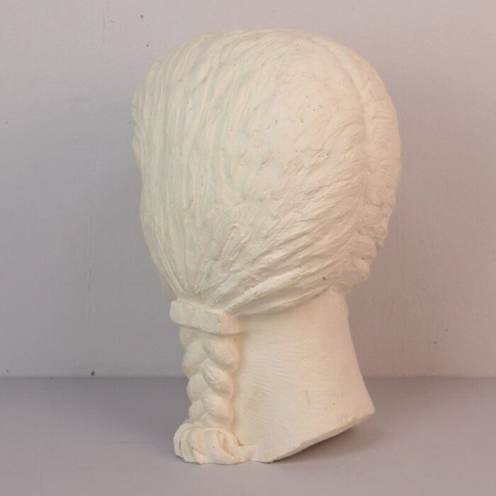 head of woman in plaster 1960s 5