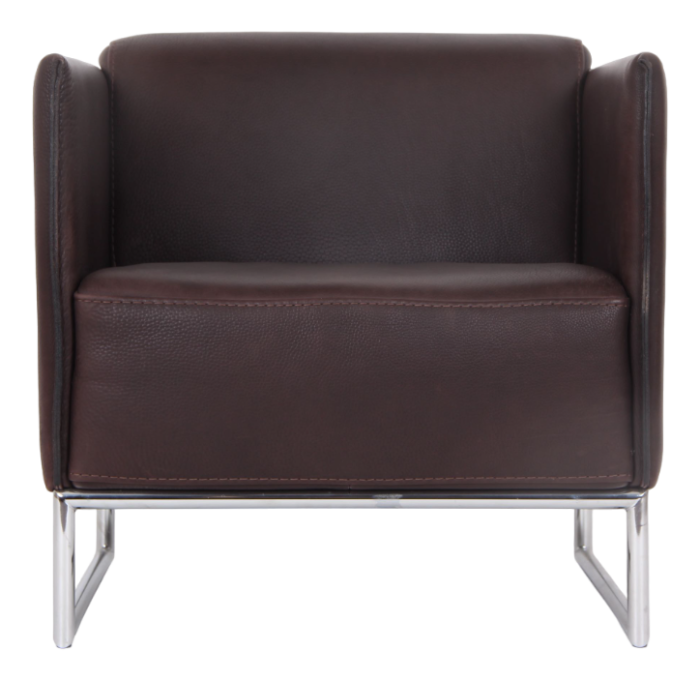 incanto armchair in leather 1990s 5540