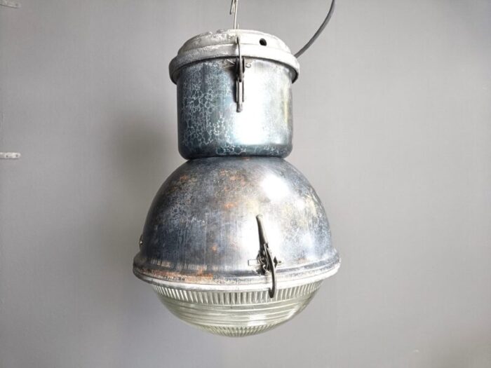 industrial ball lamp with glass 1930s 1368