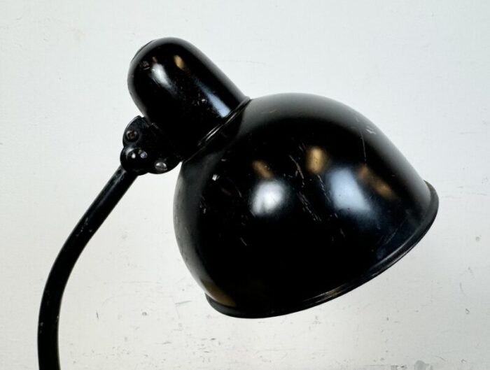 industrial bauhaus black table lamp 1930s 5325