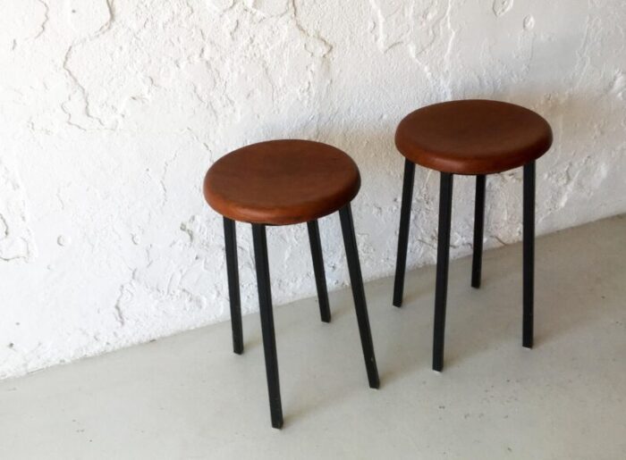 industrial dutch stools 1960s 8439