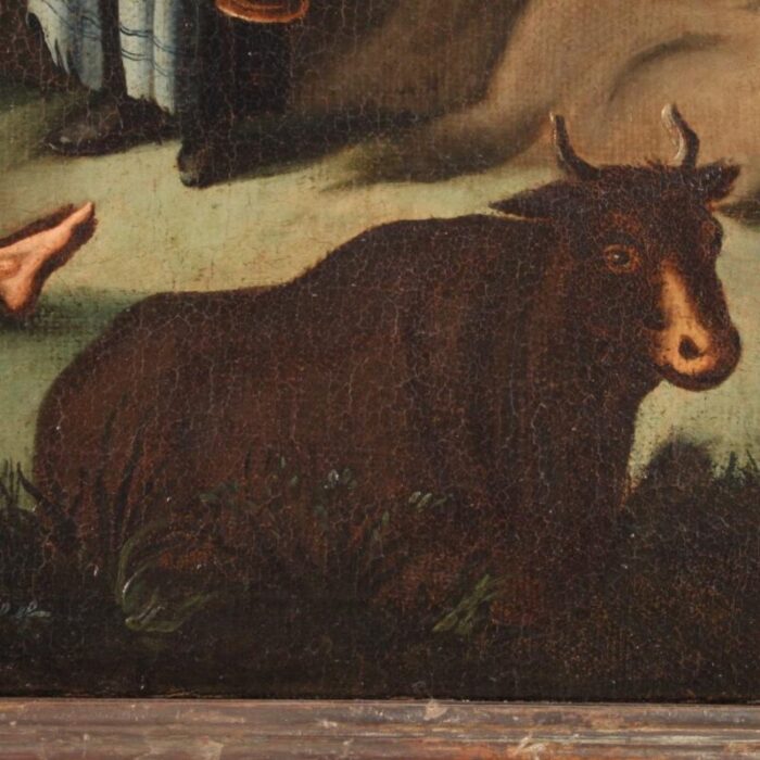 italian artist pastoral scene 1750 oil on canvas 5071