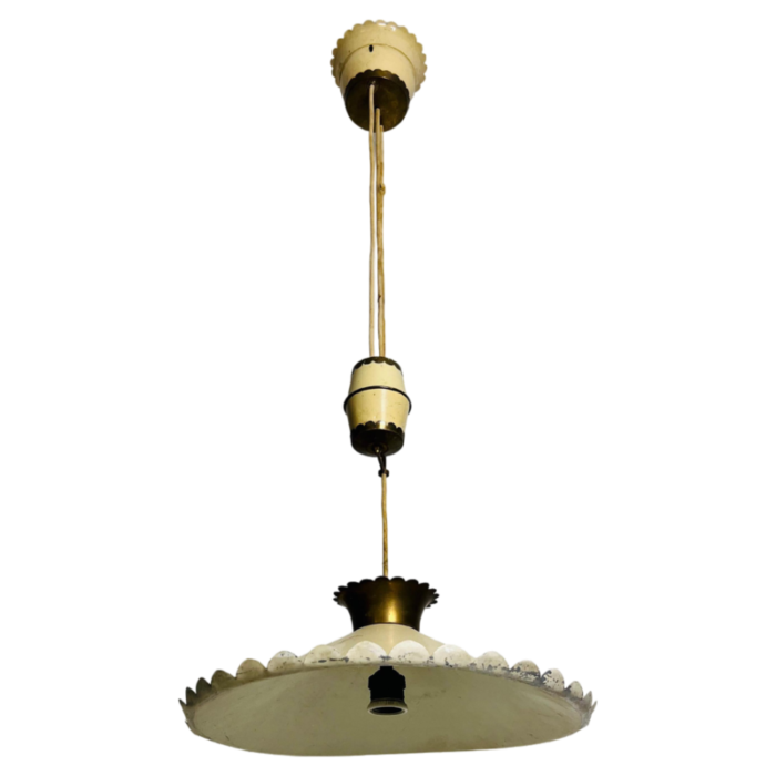 italian counterweight pendant lamp 1950s 5375