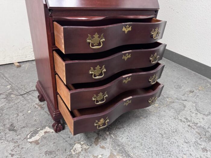 jasper cabinet rosewood finish secretary desk 2239