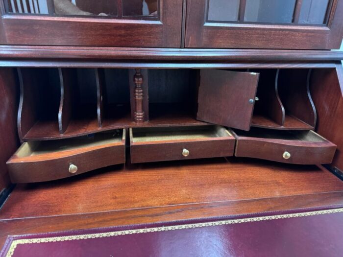 jasper cabinet rosewood finish secretary desk 2573