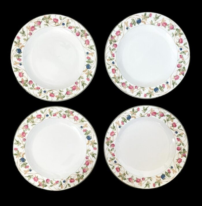 johann haviland raspberry rose dinner plates set of 8 6586652 1923