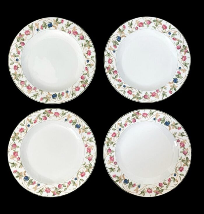 johann haviland raspberry rose dinner plates set of 8 6586652 3212