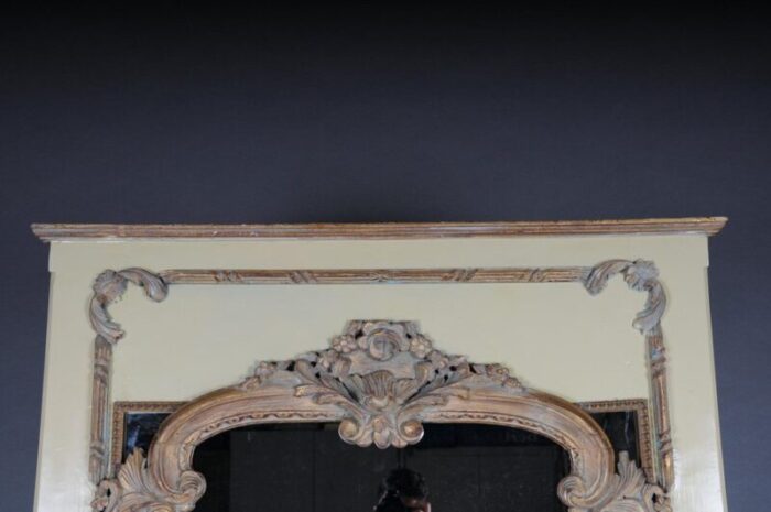 large 20th century classicism full length mirror in beech 2