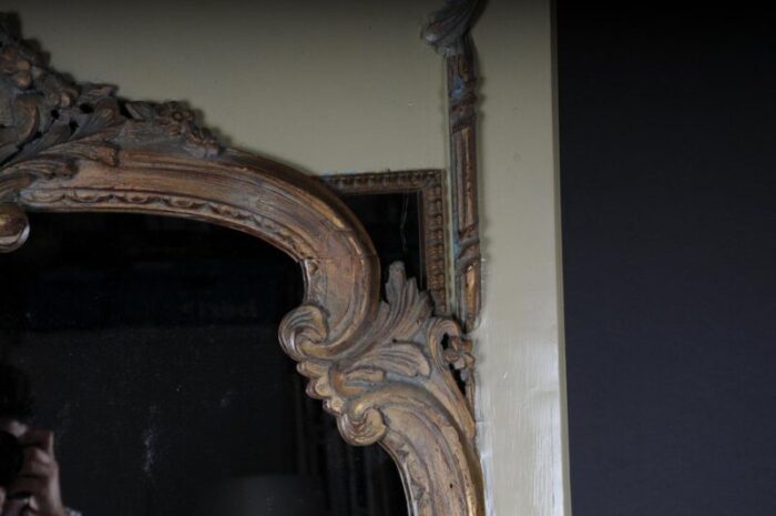 large 20th century classicism full length mirror in beech 5