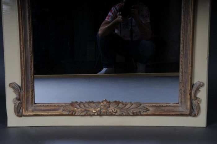 large 20th century classicism full length mirror in beech 6