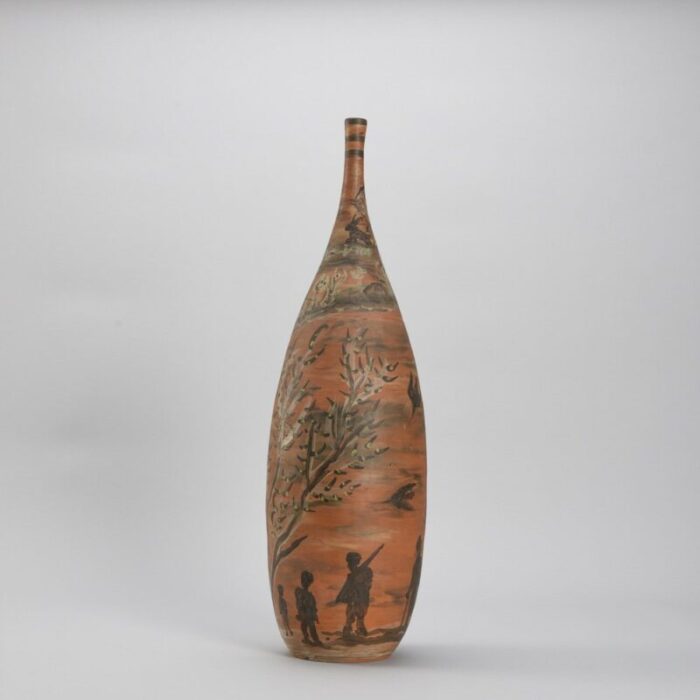 large decorative bottle by jules agard 1960s 7