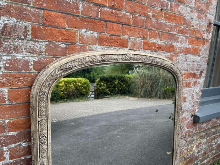 large english 19th century painted mirror 0480