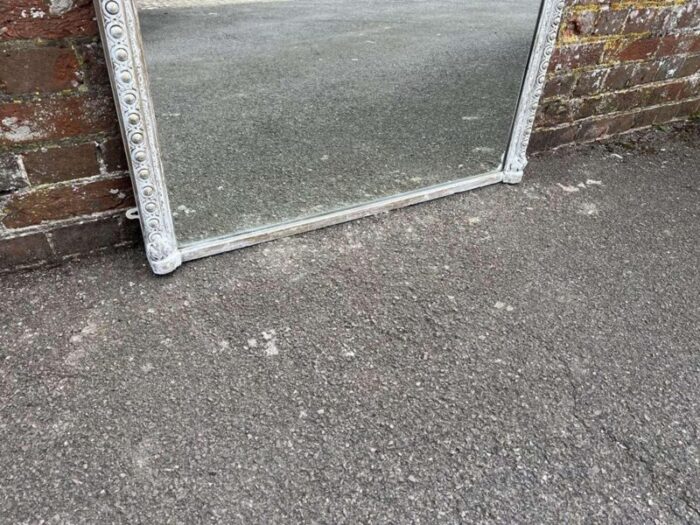 large english 19th century painted mirror 5572