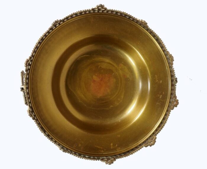 large islamic bowl in brass 1940s 6