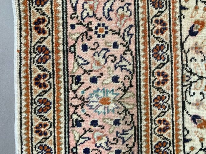 large vintage turkish wool tribal rug 7 1