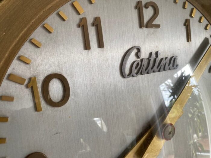 large wristwatch advertisement from certina switzerland 3