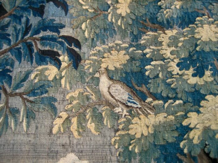 late 17th century french aubusson verdure with pheasant 8867