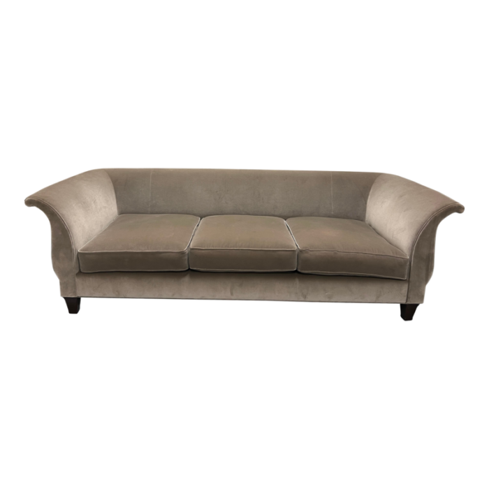 late 20th century vintage jacques garcia capucine sofa by baker 1937