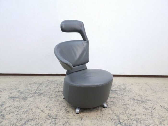 leather chair by toshiyuki kita for cassina 0985