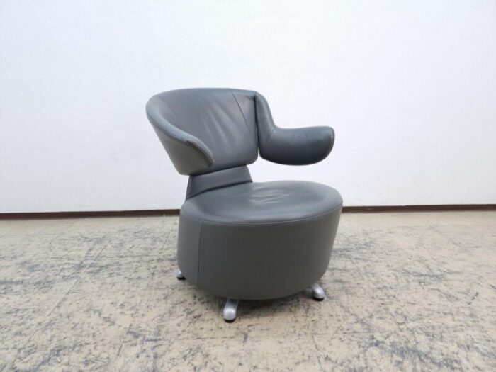 leather chair by toshiyuki kita for cassina 8267