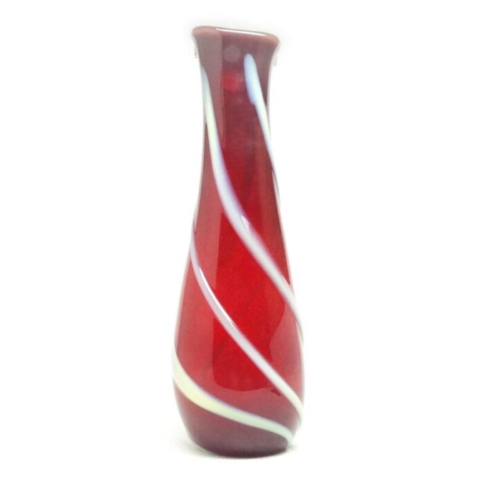 lolipop vase by jan sylwester drost from zabkowice steelworks 1970s 1