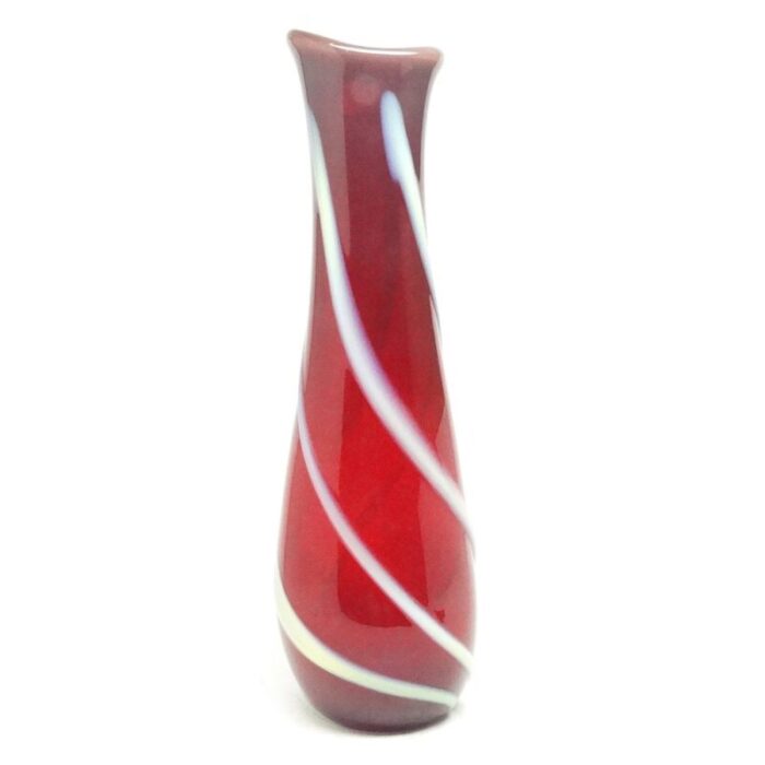 lolipop vase by jan sylwester drost from zabkowice steelworks 1970s 8