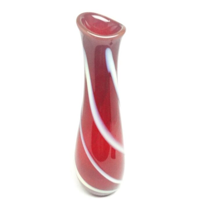 lolipop vase by jan sylwester drost from zabkowice steelworks 1970s 9