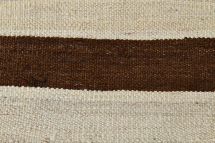 long brown and beige kilim runner rug 1962 13