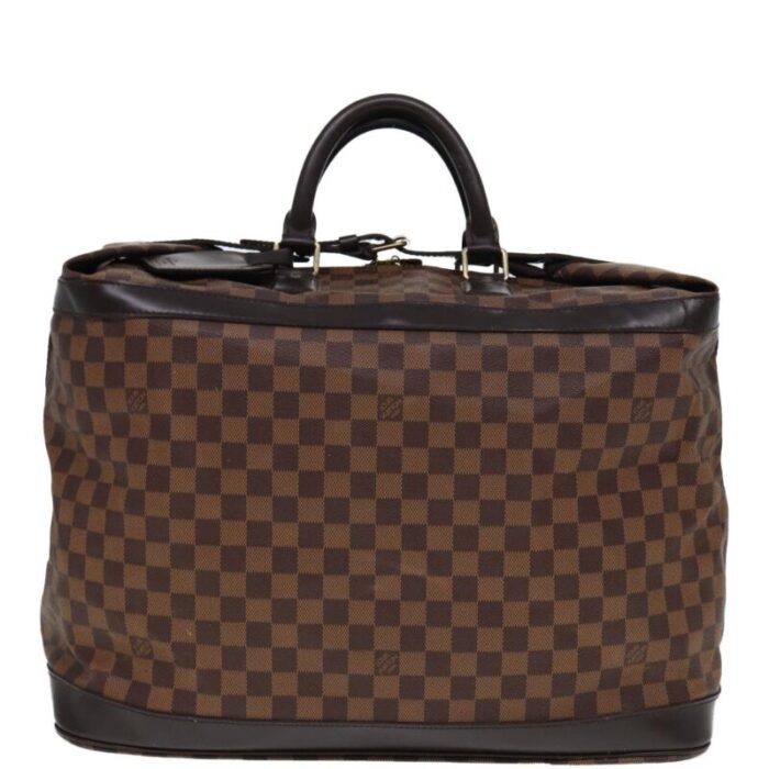 louis vuitton damier ebene grimo boston bag n41160 lv auth 79880 1110