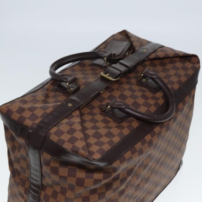 louis vuitton damier ebene grimo boston bag n41160 lv auth 79880 4981