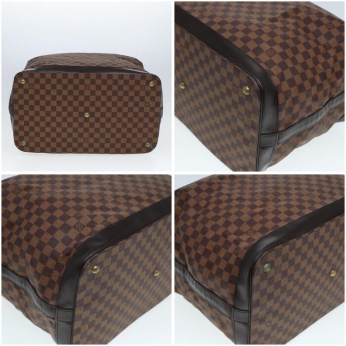 louis vuitton damier ebene grimo boston bag n41160 lv auth 79880 8041