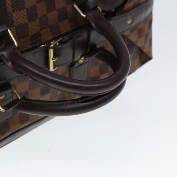 louis vuitton damier ebene grimo boston bag n41160 lv auth 79880 9567