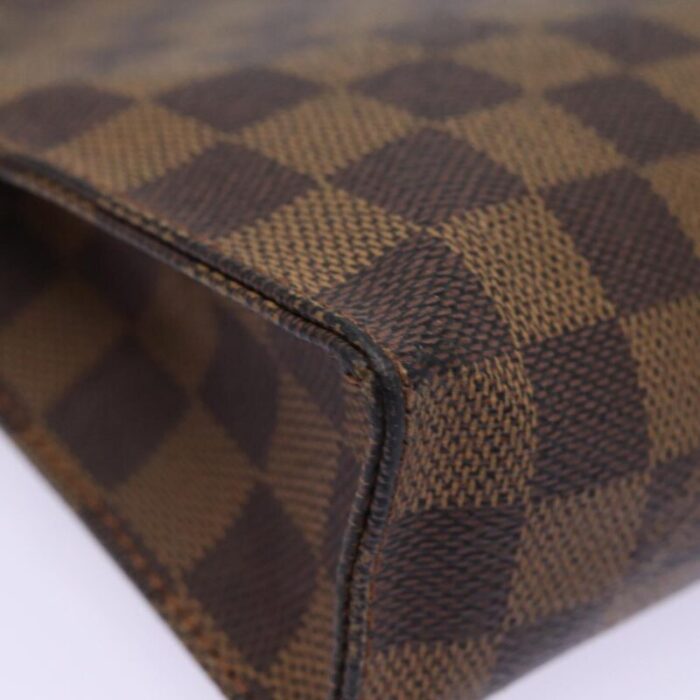 louis vuitton damier ebene poche toilette 26 pouch n47543 lv auth 77868 4633