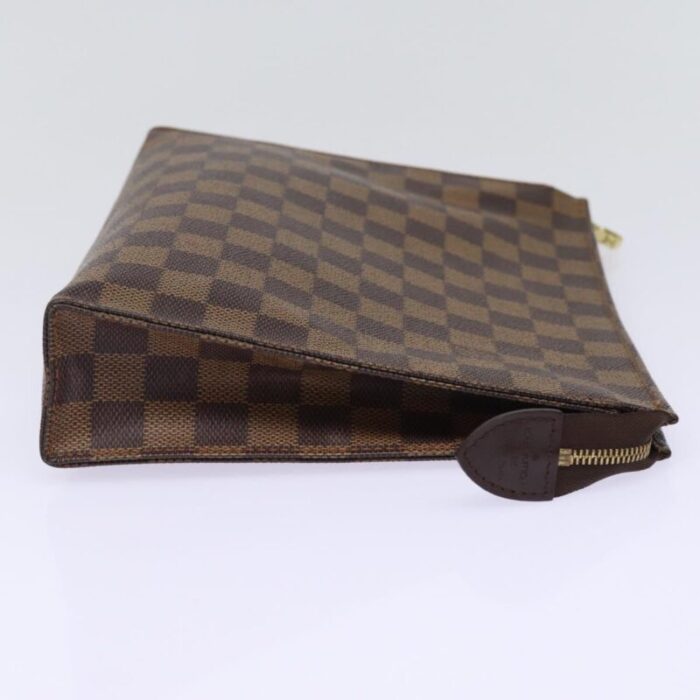 louis vuitton damier ebene poche toilette 26 pouch n47543 lv auth 77868 6591