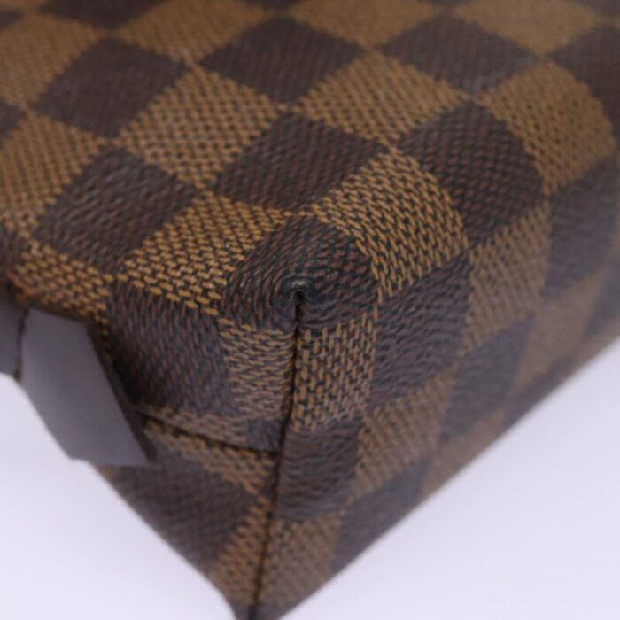 louis vuitton damier ebene pochette cosmetic pm pouch n47516 lv auth 77849 2071