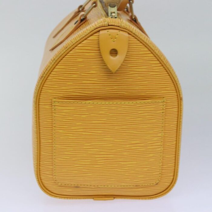 louis vuitton epi speedy 25 hand bag tassili yellow m43019 lv auth 78209 1847