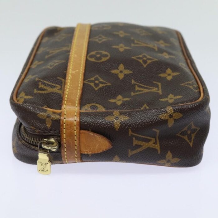 louis vuitton monogram compiegne 23 clutch bag m51847 lv auth 79594 8622