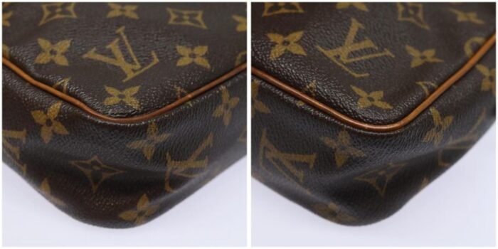 louis vuitton monogram compiegne 23 clutch bag m51847 lv auth 79594 9126