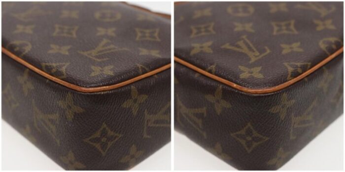 louis vuitton monogram compiegne 23 clutch bag m51847 lv auth 79756 8071