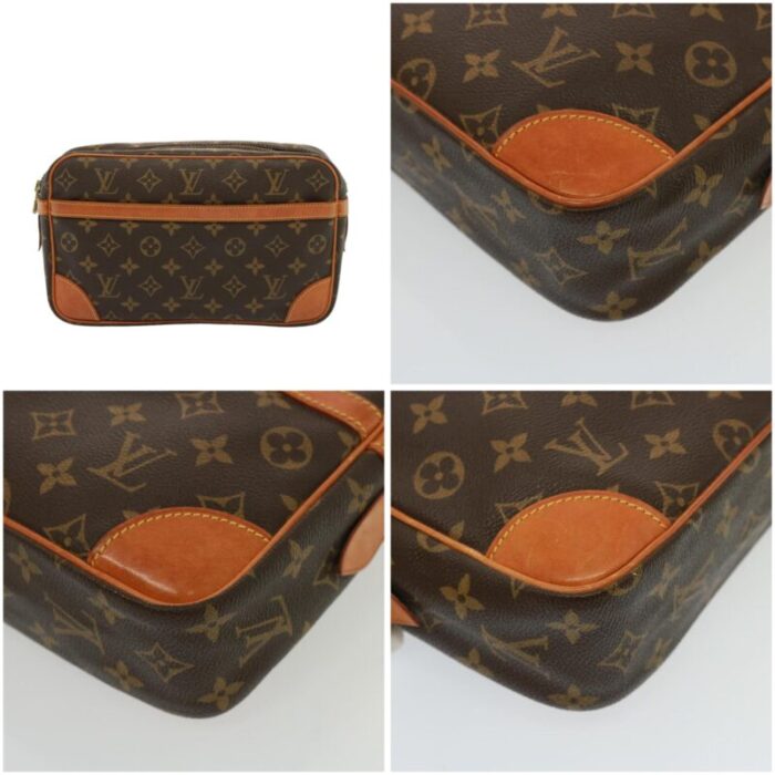 louis vuitton monogram compiegne 28 clutch bag m51845 lv auth 77886 9763