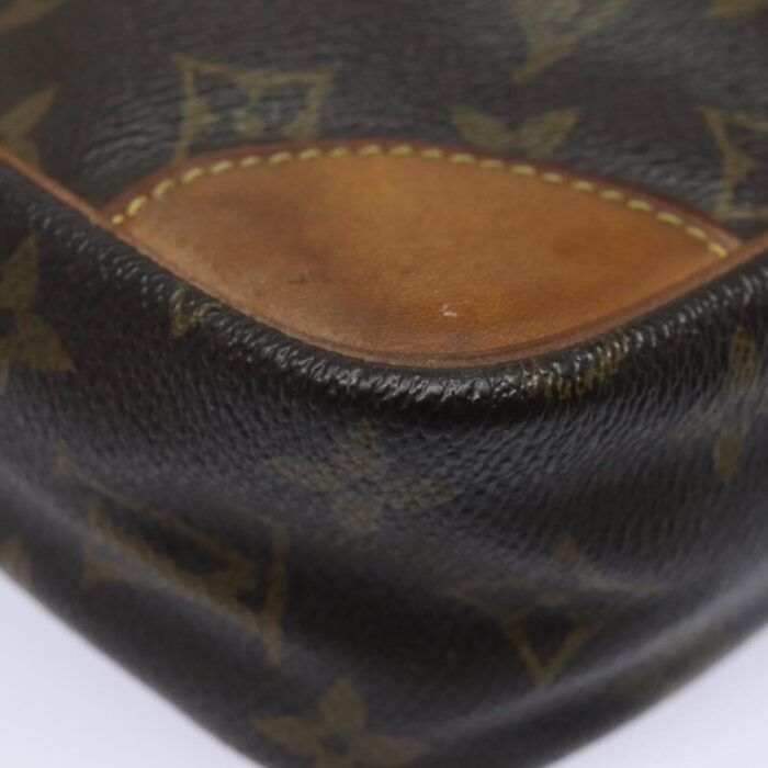 louis vuitton monogram compiegne 28 clutch bag m51845 lv auth 78057 4703