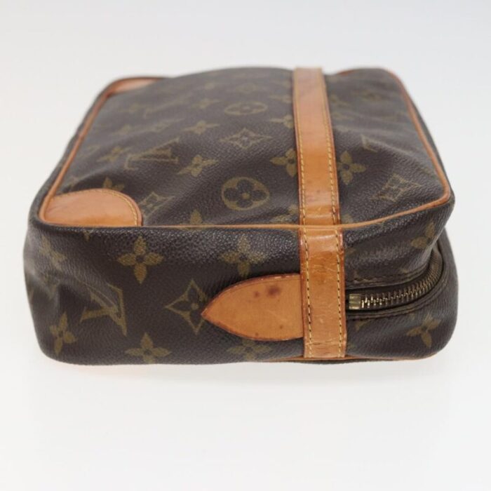 louis vuitton monogram compiegne 28 clutch bag m51845 lv auth 79704 2133