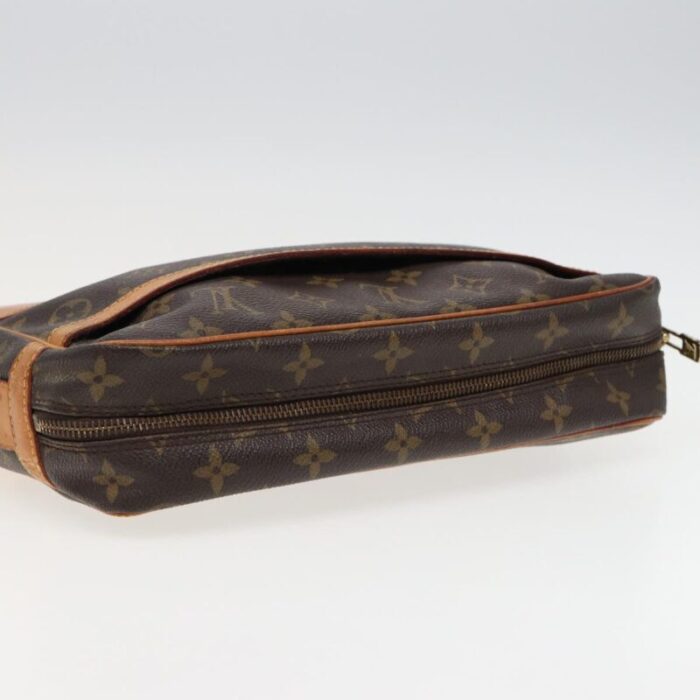 louis vuitton monogram compiegne 28 clutch bag m51845 lv auth 79704 3295