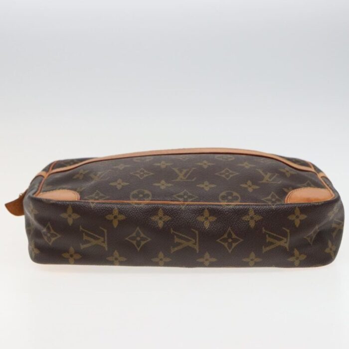 louis vuitton monogram compiegne 28 clutch bag m51845 lv auth 79704 3465