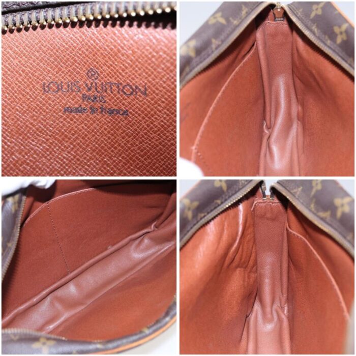 louis vuitton monogram compiegne 28 clutch bag m51845 lv auth 79704 6788