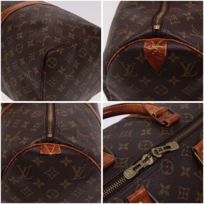 louis vuitton monogram keepall 45 boston bag m41428 lv auth 77950 5626