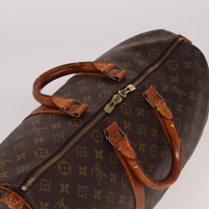 louis vuitton monogram keepall 45 boston bag m41428 lv auth 77950 6254