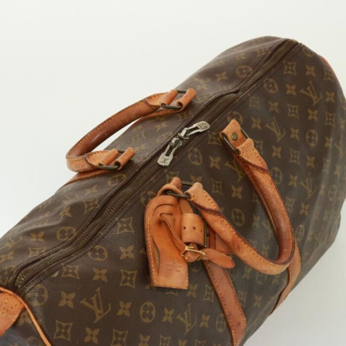 louis vuitton monogram keepall 45 boston bag m41428 lv auth ac3081 0398